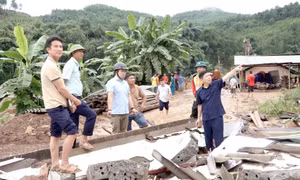 Quảng Ninh: Đề phòng nguy cơ lũ quét, sạt lở đất ở vùng núi và ngập úng khu vực trũng, thấp