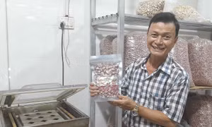 Ông Nguyễn Văn Luân làm giàu từ nông nghiệp sạch