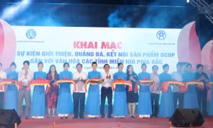 Sản phẩm OCOP gắn với văn hóa các tỉnh miền núi phía Bắc được giới thiệu, quảng bá tại Hà Nội
