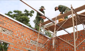 Những ngôi nhà thắm tình quân dân chào Xuân, đón Tết ở Gia Lai 
