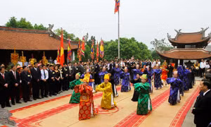 Giỗ Tổ Hùng Vương năm 2021 chỉ tổ chức các nội dung phần lễ, không tổ chức phần hội