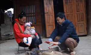 Điện Biên: Nền nhiệt giảm sâu, người dân vùng cao chống chọi với rét đậm, rét hại