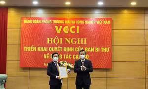 Ông Phạm Tấn Công làm Chủ tịch Phòng Thương mại và Công nghiệp Việt Nam