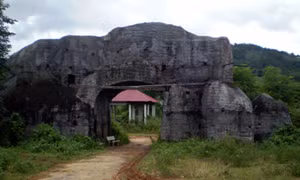 Đường vào khu du lịch Đắk Tô. Nguồn: laodong.vn