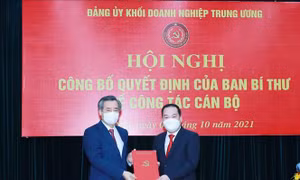 Ông Hồ Xuân Trường giữ chức Phó Bí thư Đảng ủy Khối Doanh nghiệp Trung ương