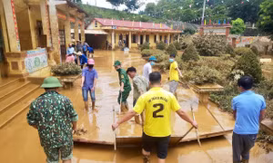 Mưa lớn gây nhiều thiệt hại ở Lào Cai