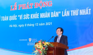 Phát động Giải báo chí toàn quốc "Vì sức khỏe nhân dân"