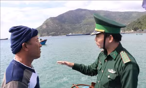 Bộ đội biên phòng Vũng Rô - Điểm tựa vững chắc của người dân vùng biển
