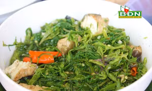 Canh cá lăng nấu jam tang của người Ê đê