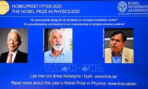 Giải Nobel Vật lý 2021 tôn vinh các nghiên cứu đột phá về các hệ thống phức tạp từ khí hậu, nguyên tử tới hành tinh