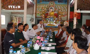 Ấm áp Tết Chôl Chnăm Thmây ở Hậu Giang