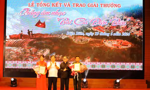 Tôn vinh nhiều tác phẩm âm nhạc “Bài ca Điện Biên”
