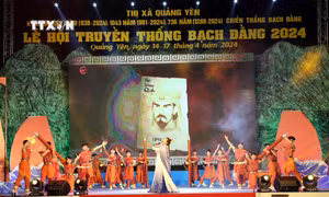 Lễ hội Bạch Đằng: Tri ân các bậc tiền nhân có công với đất nước