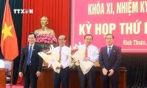 Ông Trịnh Minh Hoàng được bầu làm Phó Chủ tịch UBND tỉnh Ninh Thuận