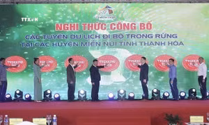 Công bố 12 tuyến du lịch đi bộ trong rừng các huyện miền núi Thanh Hóa