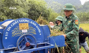 Dựa vào dân để giữ vững an ninh biên giới tỉnh Quảng Bình