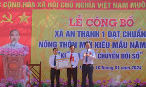 Xã đảo đầu tiên tại Sóc Trăng đạt chuẩn nông thôn mới kiểu mẫu