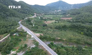 Tăng tốc thi công tuyến đường nối Ninh Thuận – Lâm Đồng