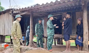 Quảng Bình: Cảnh báo người dân không đi qua ngầm tràn ngập sâu, nước chảy xiết