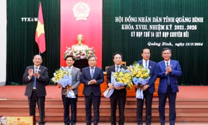 Bầu chức danh Phó Chủ tịch HĐND, Phó Chủ tịch UBND tỉnh Quảng Bình