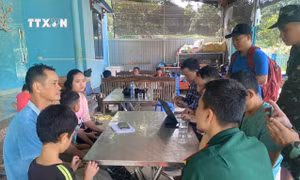 8 người dân ở Làng Nủ được cho là mất tích đã trở về an toàn