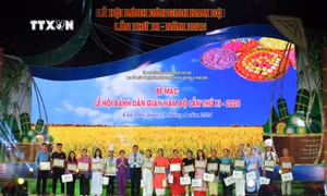 Hơn 870.000 lượt khách tham quan, trải nghiệm tại Lễ hội Bánh Dân gian Nam Bộ lần thứ XI
