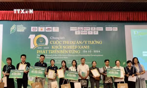 Trao giải Cuộc thi Ý tưởng/Dự án Khởi nghiệp Xanh – Phát triển bền vững lần thứ 10