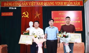 Quảng Ninh khen thưởng đột xuất hai thanh niên cứu người đuối nước