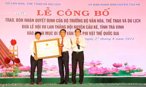 Công bố Di sản phi vật thể cấp quốc gia Lễ hội Vu lan Thắng hội huyện Cầu Kè
