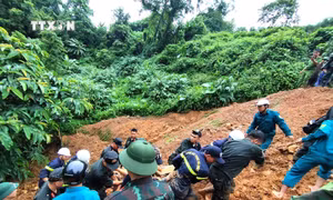 Vụ sạt lở đất nghiêm trọng tại Hà Giang: Tìm thấy thêm thi thể 2 nạn nhân