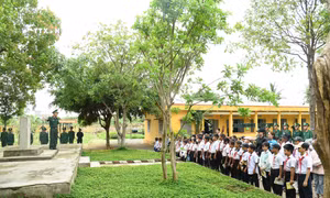 Trải nghiệm “Tiết học biên cương” ở biên giới Đắk Lắk