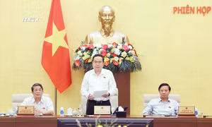 Bế mạc Phiên họp thứ 34 của Ủy ban Thường vụ Quốc hội: 11 dự án luật, nghị quyết sẽ trình Quốc hội xem xét, thông qua tại đợt 2 của Kỳ họp thứ 7