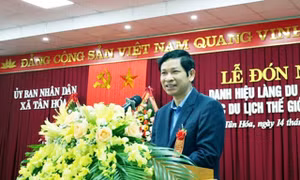 Phó Chủ tịch UBND tỉnh Quảng Bình Hồ An Phong được bổ nhiệm làm Thứ trưởng Bộ Văn hóa, Thể thao và Du lịch
