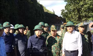 Vụ sạt lở tại Nam Trà My - Quảng Nam: Phó Thủ tướng Trịnh Đình Dũng đến Bắc Trà My trực tiếp chỉ đạo tìm kiếm, cứu nạn