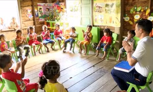 Chuyện về thầy giáo mầm non Nguyễn Văn Cường nơi rẻo cao biên giới