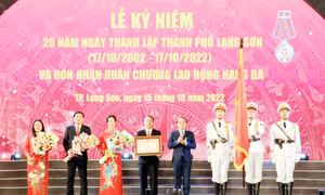 Xây dựng thành phố Lạng Sơn hiện đại, mang đậm bản sắc văn hóa dân tộc