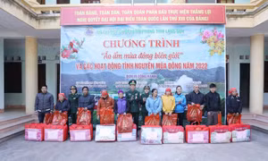 Lạng Sơn: Chương trình Áo ấm mùa Đông biên giới và các hoạt động tình nguyện mùa Đông năm 2022