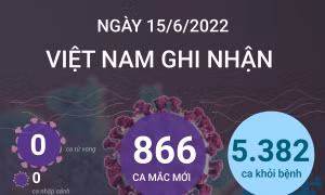 Dịch COVID-19: Ngày 15/6, hơn 5.380 bệnh nhân được công bố khỏi bệnh; không ghi nhận ca tử vong