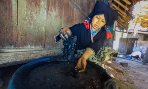 Nghề dệt thổ cẩm - Nét văn hóa đặc sắc của người Dao Tiền