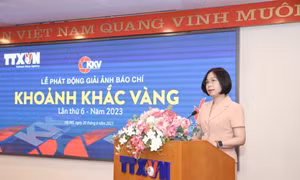TTXVN phát động Giải Ảnh báo chí Khoảnh khắc vàng lần thứ 6