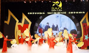 Chương trình “Sao Độc lập” tôn vinh giá trị trường tồn, bất diệt của dân tộc