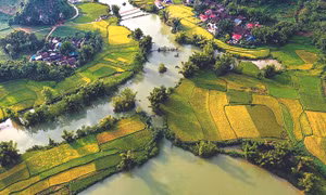 Vẻ đẹp hữu tình và thơ mộng của Phong Nậm. Ảnh: Thanh Hà