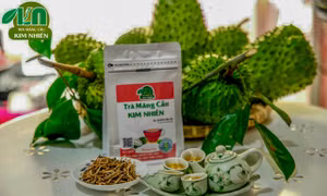 Trà mãng cầu - vị ngọt miền sông Hậu