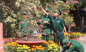 Giữ mùa Xuân nơi biên cương Tổ quốc