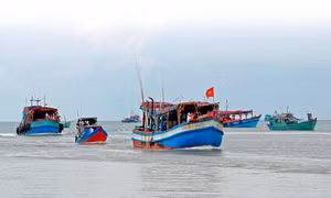 Phú Tân - khát vọng làm giàu từ biển