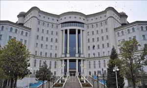 Thư viện Quốc gia Tajikistan. Ảnh: Duy Trinh – TTXVN