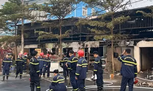 Sơn La: Nhanh chóng khống chế, dập tắt đám cháy tại quán ăn