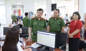 Tổ Công tác triển khai Đề án 06 Trung ương làm việc tại Lạng Sơn