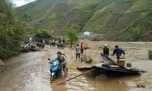 Nguy cơ cao lũ quét và sạt lở đất, ngập lụt ở vùng núi Tây Bắc 