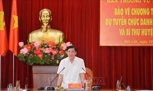 Thí điểm tuyển chọn Bí thư cấp huyện ở Đắk Lắk: Phát huy dân chủ, công khai trong công tác cán bộ